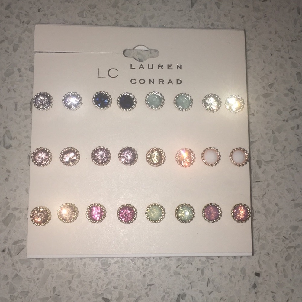 Lauren Conrad earrings - 12 pairs